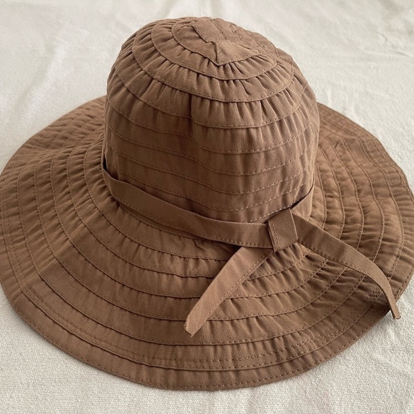 Scala Collection Italian Sun tan wide brim hat fedora style - Picture 7 of 7